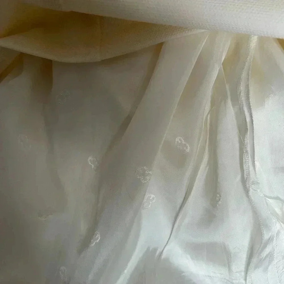 Escada SZ S M Cream Dress Suite - Picture 12 of 15